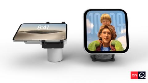 original OnQ has unveiled new retail security brackets for the recently introduced Apple iPhone Duo and Apple HomeView