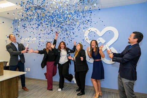Members of Maxim Healthcare leadership celebrate a recent clinic grand opening in San Antonio, Texas, for their Behavioral Division.