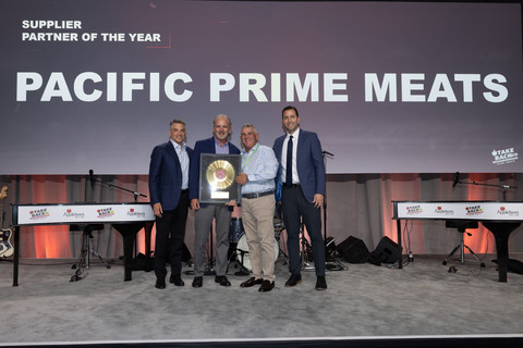 Pacific Prime Meats was named 2026 Applebee’s Supplier Partner of the Year, recognizing the company’s exceptional responsiveness, agility, and support on behalf of the Applebee’s system.